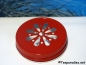 Preview: Ball Mason Blumendeckel rot