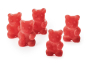 Preview: Tee-Bären® Erdbeere, 100 g. mit Erdbeergeschmack, glutenfrei im Tütchen mit Schleife
