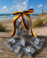 Preview: 10 Plattkeks in a cellophane bag with a “Germany” ribbon, 60 g.
