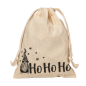 Preview: Weihnachtsbeutel "Ho Ho Ho" Weihnachtspräsent Set