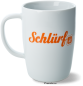 Preview: 1 x Schlürf-Teebecher weiß mit 3 Logos 350 ml