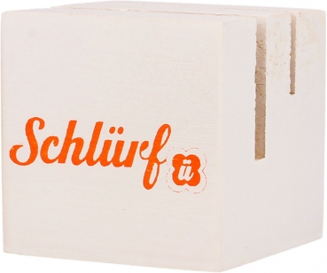 Schlürf Tee: Card holder wood