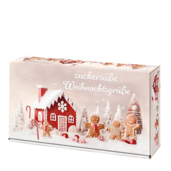 Christmas gift: “Sugar-sweet Christmas greetings”