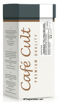 Café Cult: Kaffee Costa Rica „Tarrazú“ FCJ Volcán Azúl in 250 g Tüte, ganze Bohne