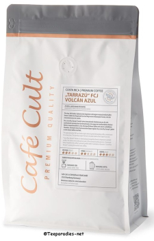 Café Cult: Kaffee Costa Rica „Tarrazú“ FCJ Volcán Azúl in 250 g Tüte, ganze Bohne