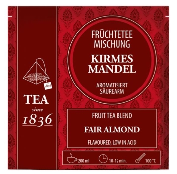 1836 Früchteteemischung, aromatisiert, Kirmesmandel, Mandel Note since 1836 – 60g.