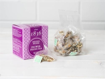 1836 Kräuterteemischung Ingwer-fresh since 1836 – 30g.