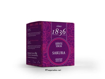 1836 Grüntee Sencha, SAKURA, Kirsch Note since 1836 – 45g.