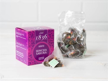 1836 Grüntee Sencha, SAKURA, Kirsch Note since 1836 – 45g.