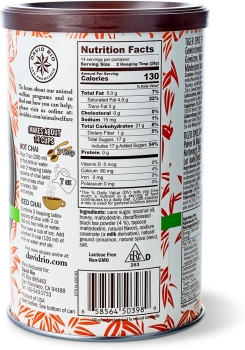 David Rio Chai Latte "Tiger Spice Decaf" 398 g.