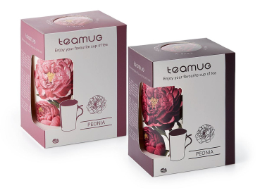 teamug „Peonia“ New Bone China-Kräuterteetasse 2 Becher