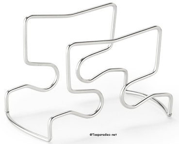 Café Cult: Coffee filter holder "Kenny" stainless steel 10.5 x 5.4 x 6.7 cm