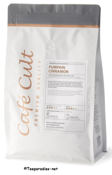 Café Cult: Kaffee „Pumpkin Cinnamon“ in 250 g Tüte, ganze Bohne aromatisiert