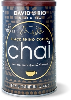 David Rio Chai Latte 456g "Black Rhino Cocoa Chai"