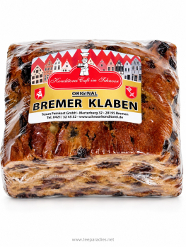 Schnoorkonditorei: „Bremer Klaben“ g.g.A. 500g