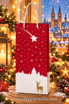 Geschenktüte: Lacktüte Hirsch