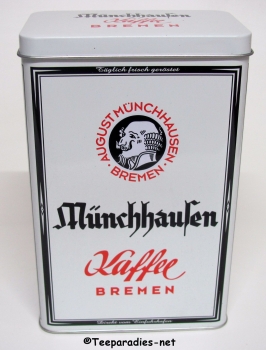 Schmuckdose Münchhausen Kaffeedose 500g (leer)
