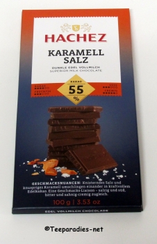 HACHEZ: Karamell Salz Chocolade 100g