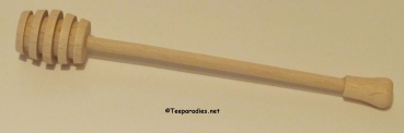 Honigheber aus Holz 18 cm