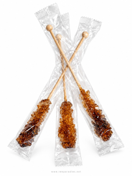 Kandis-Sticks 5 Stck. braun "einzeln verpackt" Kandissticks Zuckerstangen