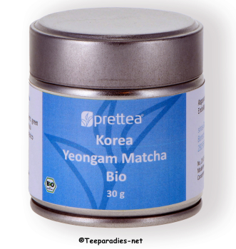 BIO: Korea Yeongam Matcha (Bio) 30 g. (ideal für Matcha-Latte)