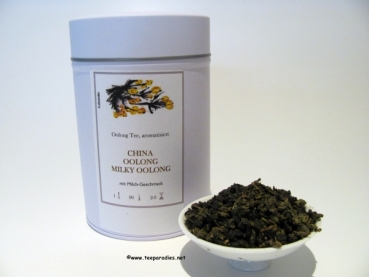 Teeparadies-net Editionstee „Excellent“ China Milky Oolong 100 g. in Dose