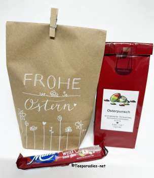 Ostertütchen „Frohe Ostern“ Ostertee „Set“