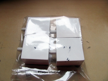 Holzfüße 5 cm für Schlürf-Teebar