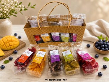 TeaMotions® „Geschenkset“ 5-fach sortiert, 5 x 125 Gramm = 625 g.