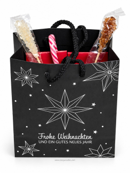 Teepräsent „Winterromantik" 4-fach sortiert 4 Tee-Tütchen - Set