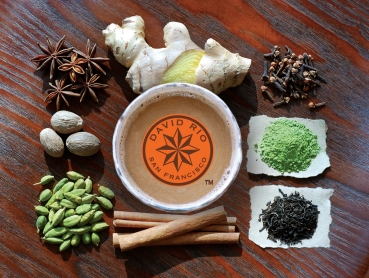David Rio Chai Latte 456g "Black Rhino Cocoa Chai"