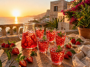 Preview: COLD BREW: 1836 Tea - Früchteteemischung Erdbeerkuss [Erdbeer-Note] aromatisierter Cold Brew Tüten à 100 g