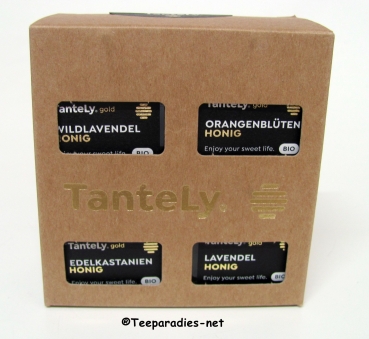 BIO: Honig Geschenkset Bio 4 x 40 g DE-ÖKO-001 - 160 g. Honig