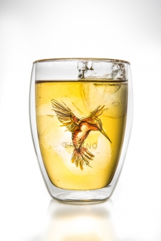 Preview: Creano Thermoglas " hummi " 250 ml in rot