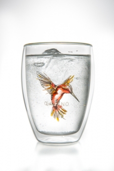 Preview: Creano Thermoglas " hummi " 250 ml in rot