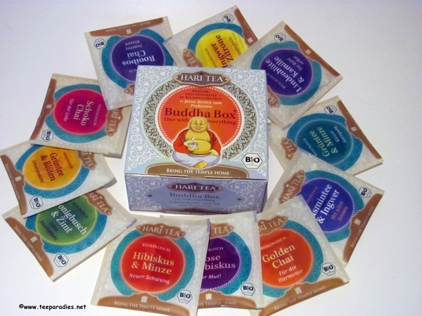 BIO: Hari Tea Buddha Box 11 Hari –Teebeutel à 2 g. in einer Box
