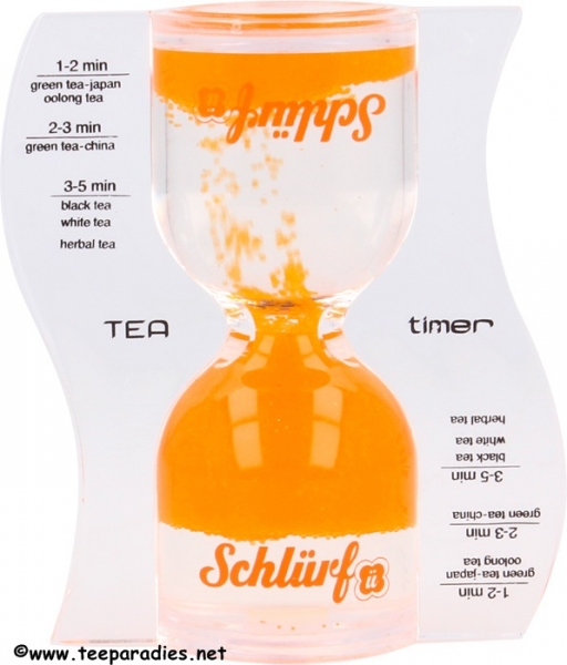 Schlürf Tee: Teeuhr Schlürf Tee - handgemacht in Deutschland
