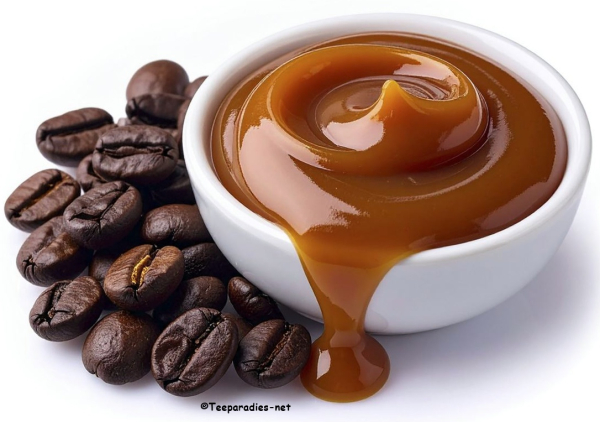 Cha Cult: Kaffee „English Caramel“ in 250 g Tüte, ganze Bohne aromatisiert