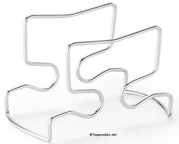 Café Cult: Coffee filter holder "Kenny" stainless steel 10.5 x 5.4 x 6.7 cm