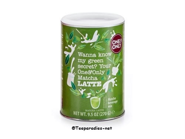 One & Only Chaipulver "Matcha Latte", 270 Gramm