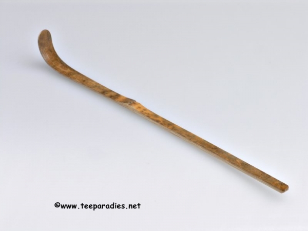 Matcha Bambuslöffel Chashaku dunkel