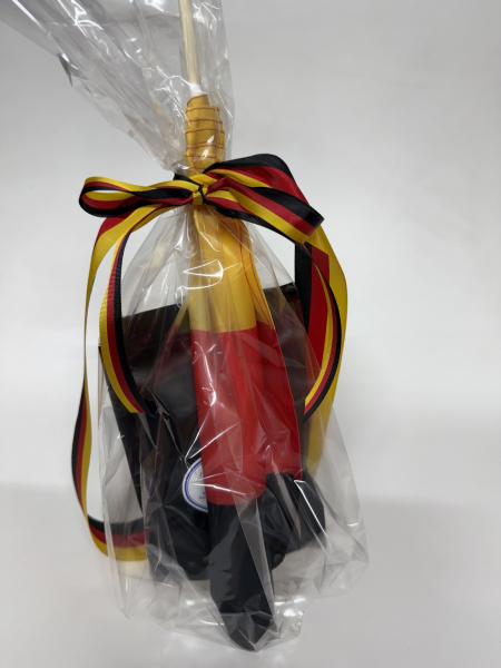 Soccer Gift Set 1: Germany Flag on a Stick & Barbecue Seasoning