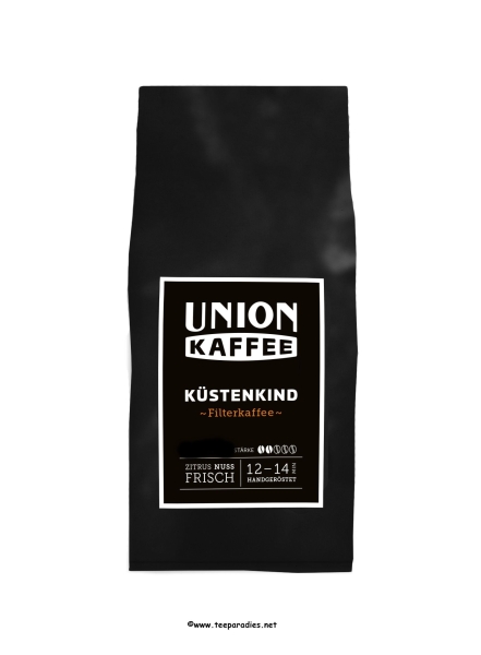 Union Kaffee: Küstenkind Filterkaffee 500 g. „gemahlen“