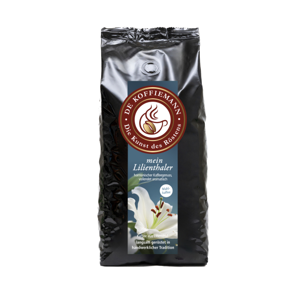de Koffiemann: „mein Lilienthaler“ ganze Bohne 500 g.