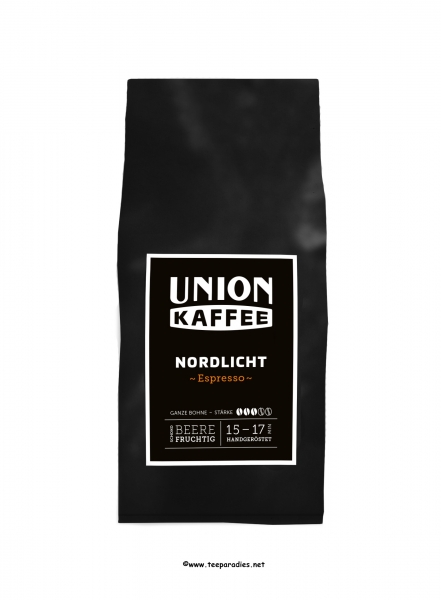 Union Kaffee: Nordlicht Espresso 250g. ganze Bohne