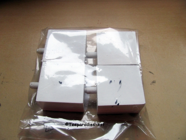 Holzfüße 5 cm für Schlürf-Teebar