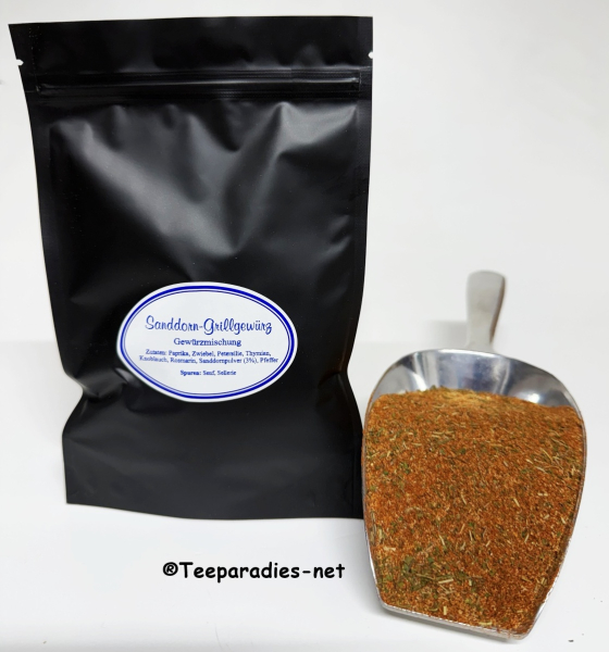 Teeparadies – Sea Buckthorn Barbecue Seasoning Blend 100 g.