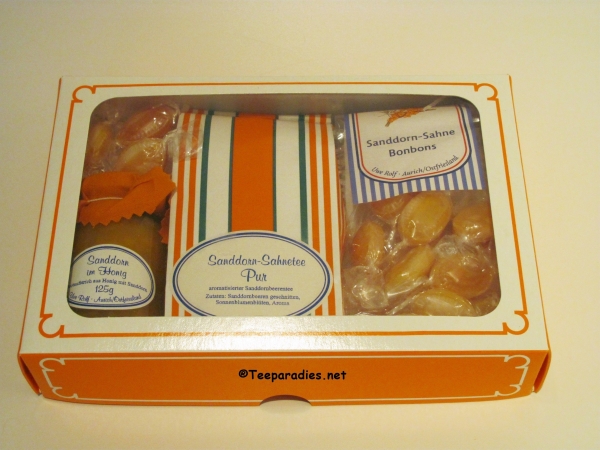 Osterpräsent: Sanddorn-Sahne