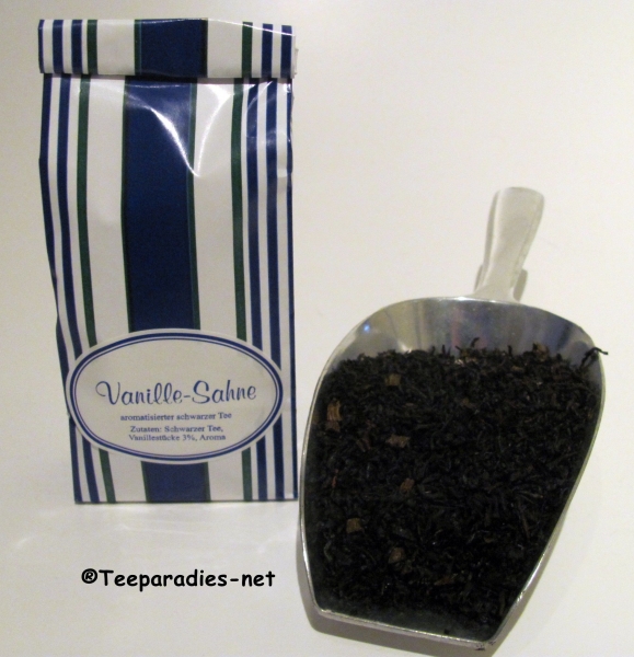 Schwarzer Tee: Vanille-Sahne Tee