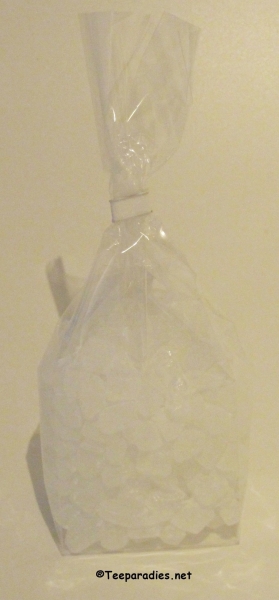 Würfelkandis weiß 250 g.